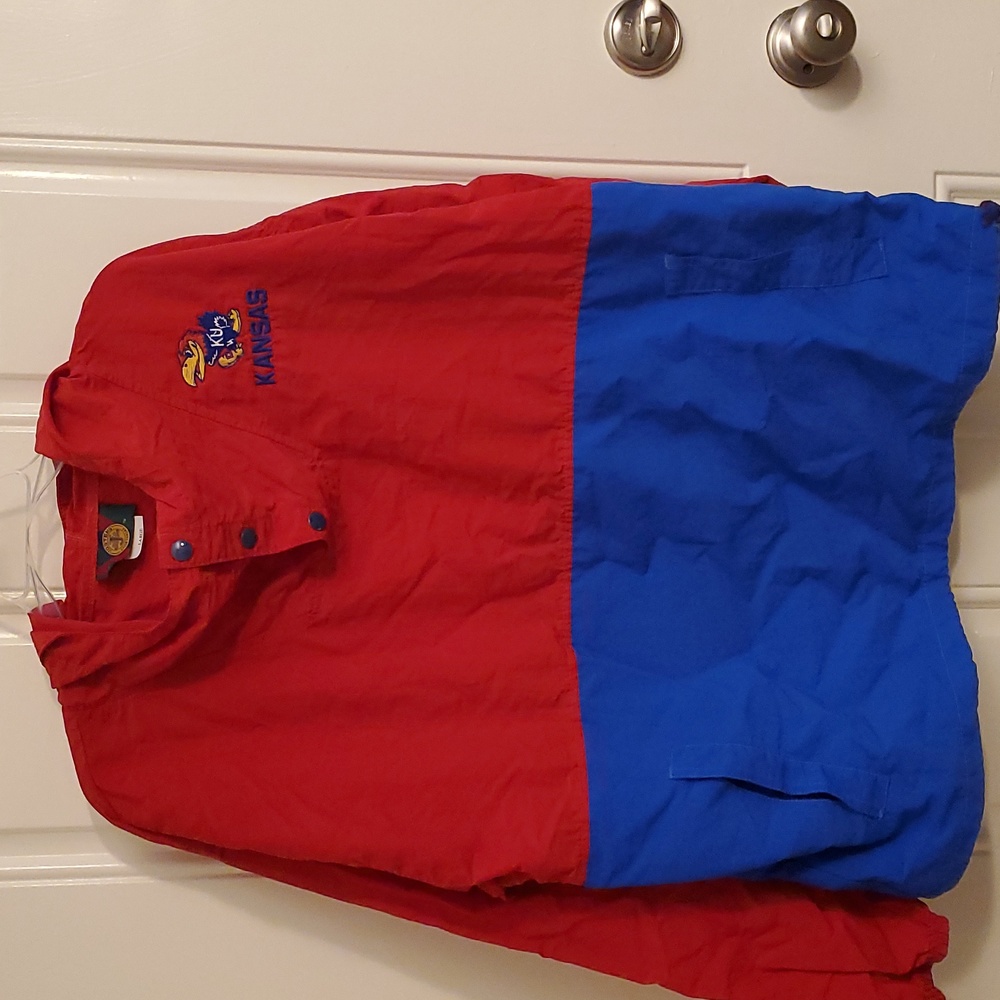 KU L pullover windbreaker